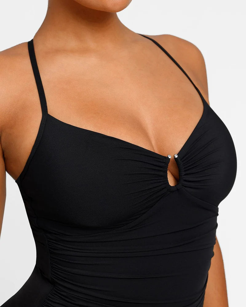 ShapeMuse — Shaping U-Ring One-Piece Swimsuit