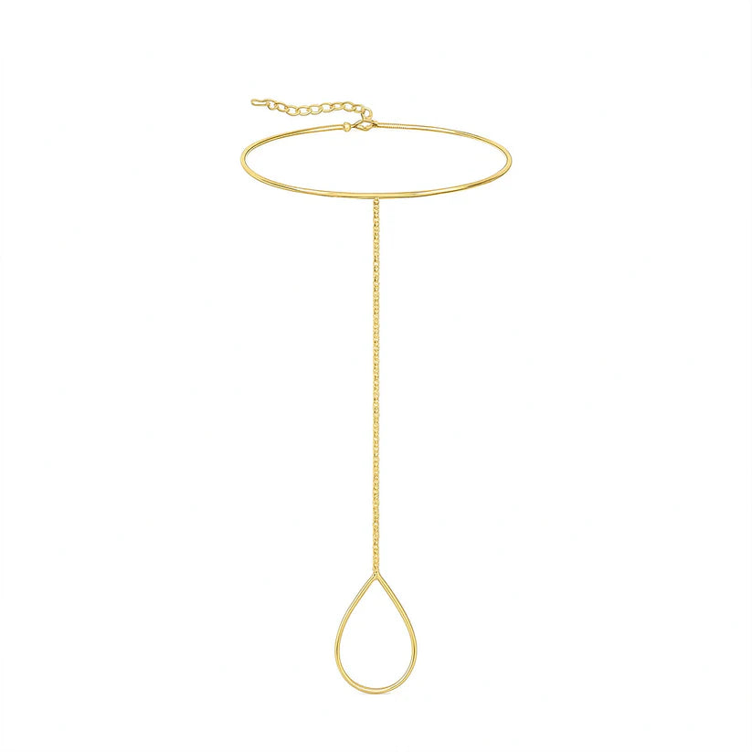 OceanGleam™ Layered Anklet Set