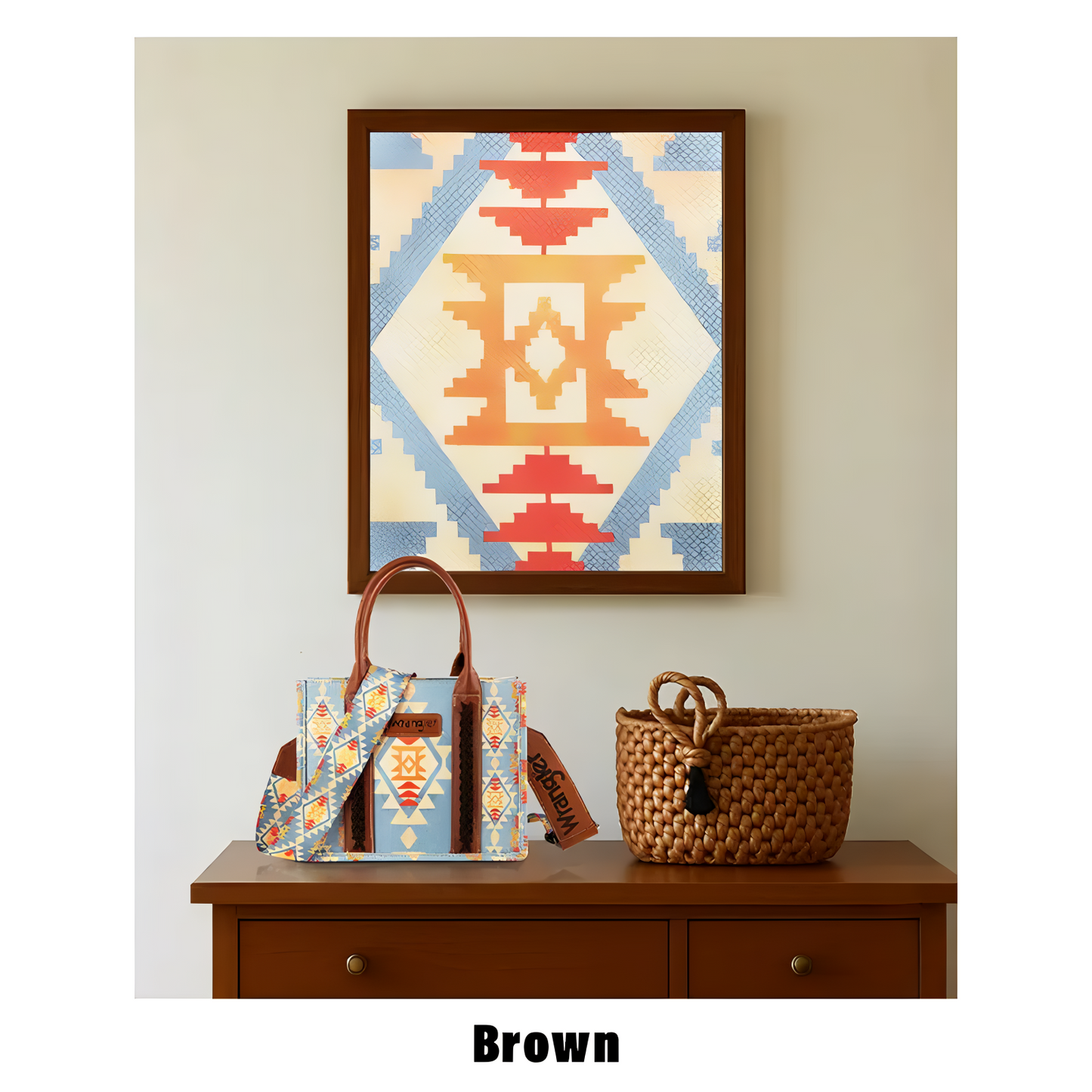 Wrangler CanyonTote™ – Southwestern Canvas Crossbody
