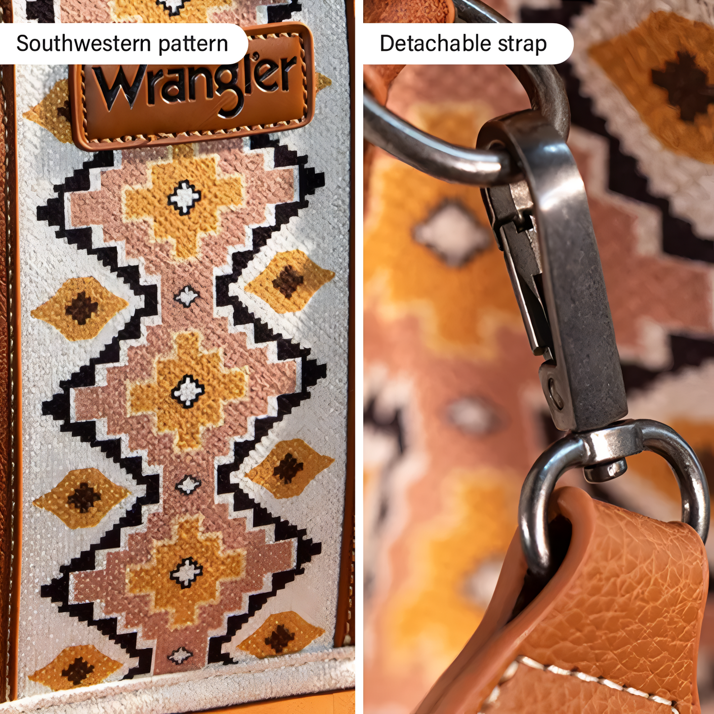Wrangler CanyonTote™ – Southwestern Canvas Crossbody