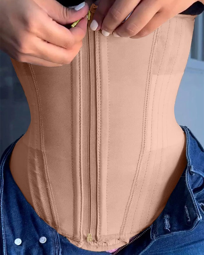 Shapshe® Zip & Breasted Body Shaper Tank Top Waist Trainer