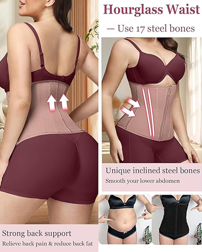 Shapshe® Zip & Breasted Body Shaper Tank Top Waist Trainer
