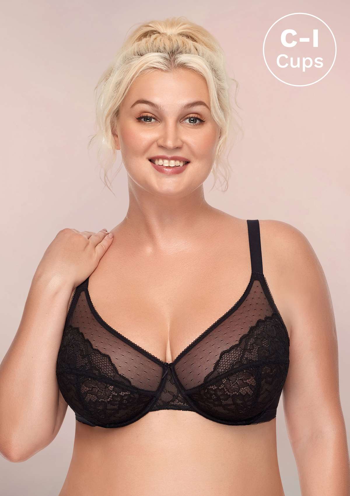 Unlined Lace Underwire Bra