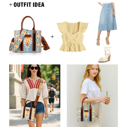Wrangler CanyonTote™ – Southwestern Canvas Crossbody