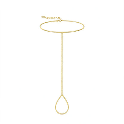 OceanGleam™ Layered Anklet Set