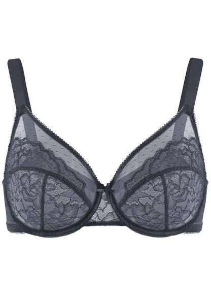 Unlined Lace Underwire Bra