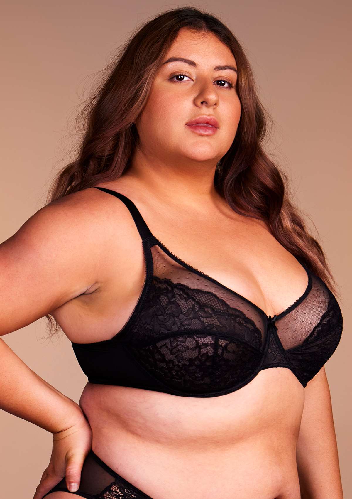 Unlined Lace Underwire Bra